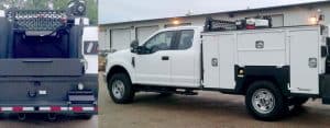 9' Service Body with Ford F350